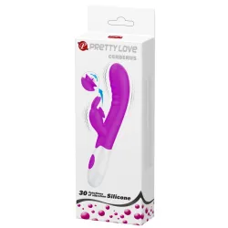 Pretty Love Vibro Rabbit Cerberus Pretty Love 21cm Violet